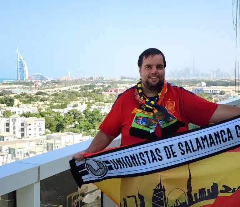 El salmantino que verá todos los partidos de España en Qatar